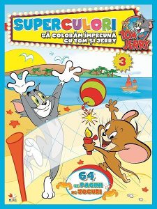 Superculori. Sa coloram impreuna cu Tom si Jerry, Vol. 3