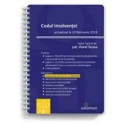 Codul insolventei actualizat la 10 februarie 2019 de Viorel Terzea