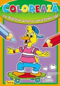Coloreaza cu Ratoiul vesel si prietenii sai
