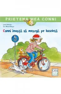Conni invata sa mearga pe bicicleta de Liane Schneider