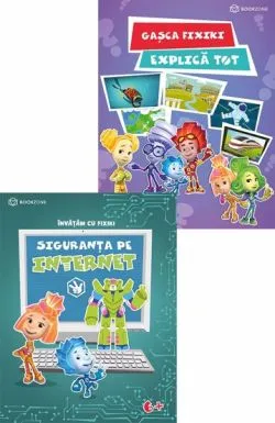 Gasca Fixiki explica tot   Siguranta pe internet de Fixiki
