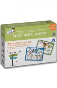 Invat usor la mate, 50 de harti mentale de Clasele 3