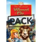 Literatura adaptata pentru copii The wonderful wizard of Oz Set cu MULTI-ROM de Virginia Evans