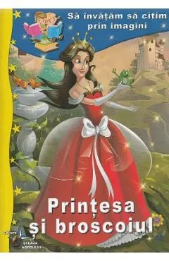 Printesa si broscoiul. Sa invatam sa citim prin imagini