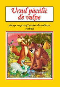 Ursul pacalit de vulpe - planse educative