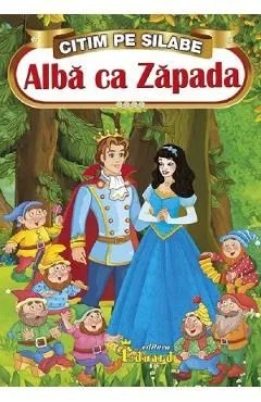 Alba ca zapada. Citim pe silabe