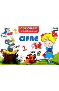 Coloram si invatam engleza 3-6 ani. Cifre