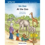 Im Zoo Kinderbuch Deutsch-Englisch