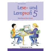 Lese- und Lernprofi 5 Schulerarbeitsheft silbierte Ausgabe Leseheft