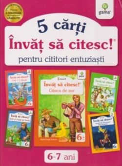 Pachet "Invat sa citesc pentru cititori entuziasti 3" - 6-7 ani