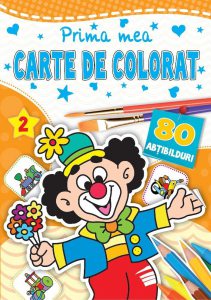 Prima mea carte de colorat. 80 de abtibilduri