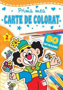 Prima mea carte de colorat. 80 de abtibilduri