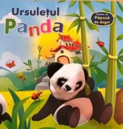 Ursuletul panda - cu papusa de deget de Mammoth