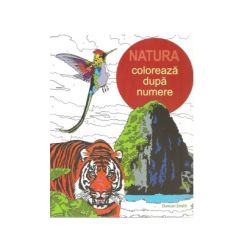 Coloreaza dupa numere - Natura