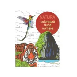 Coloreaza dupa numere - Natura