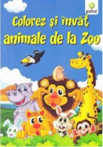 Colorez si invat animale de la zoo