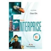 Curs limba engleza New Enterprise B2 audio set 4 CD la manual de Jenny Dooley