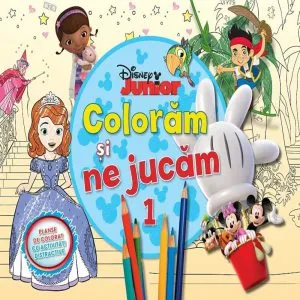 Disney Junior. Coloram si ne jucam 1