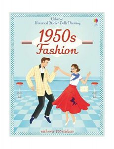 Historical Sticker Dolly Dressing 1950s Fashion