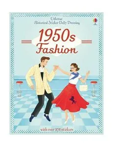 Historical Sticker Dolly Dressing 1950s Fashion de Megan Cullis