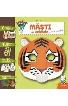 Masti de animale pentru decorat de Elsa Fouquier