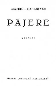 Pajere. Versuri de Mateiu I. Caragiale