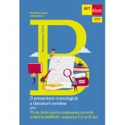 70 de teste pentru evaluarea curenta si Bacalaureat 2024, subiectul I si al II-lea de Liliana Paicu