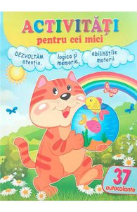 Activitati pentru cei mici: Pisicuta. 37 autocolante