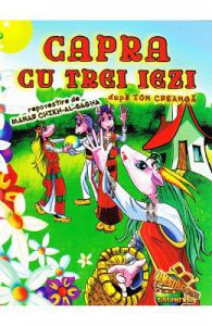 Capra cu trei iezi. Carte de colorat