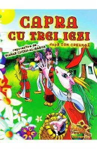 Capra cu trei iezi. Carte de colorat de Ion Creanga