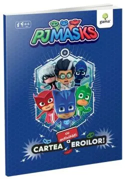 Cartea cu activități a eroilor. Activități cu PJ MASKS