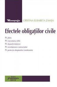 Efectele obligatiilor civile