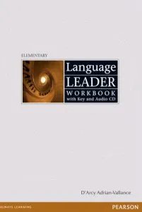 Language Leader Elementary Workbook with Key and Audio CD de D'Arcy Adrian-Vallance