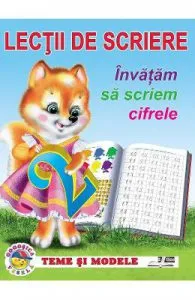 Lectii de scriere: Invatam sa scriem cifrele