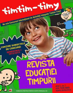 Timtim-Timy. Revista educatiei timpurii, anul I, nr. 1