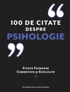 100 de citate despre Psihologie