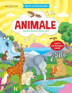 Bebe învață. Carte cu ferestruici. Animale