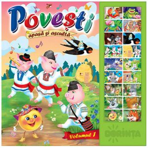 Carte cu sunete. Povești volumul 1