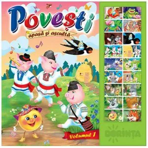 Carte cu sunete. Povești volumul 1