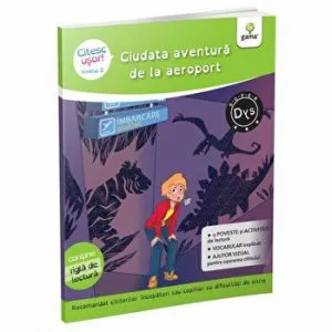 Ciudata aventura de la aeroport. Citesc usor! de Evelyne Barge