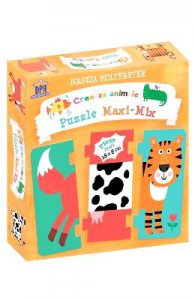 Creeaza animale. Puzzle Maxi-Mix