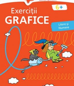 Exercitii grafice. 6 ani+ (coperta rosie)