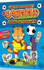 Garfield - Carte de colorat cu jocuri distractive, Vol. 3