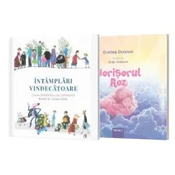 Pachet format din 2 titluri Intamplari vindecatoare, Norisorul Roz de Cristina Donovici 