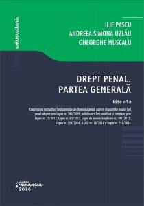 Drept penal. Partea generala - editia a 4-a