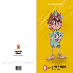 Felicitare - Print si cersetor
