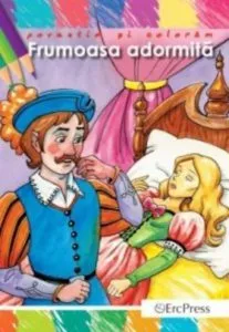 Frumoasa Adormita (carte de colorat A4) de Fratii Grimm