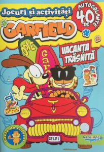 Garfield - Vacanta trasnita. 40 de autocolante