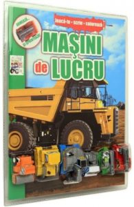 Joaca-te, scrie, coloreaza - Masini de lucru