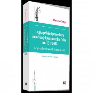 Legea privind procedura insolventei persoanelor fizice nr. 151/2015